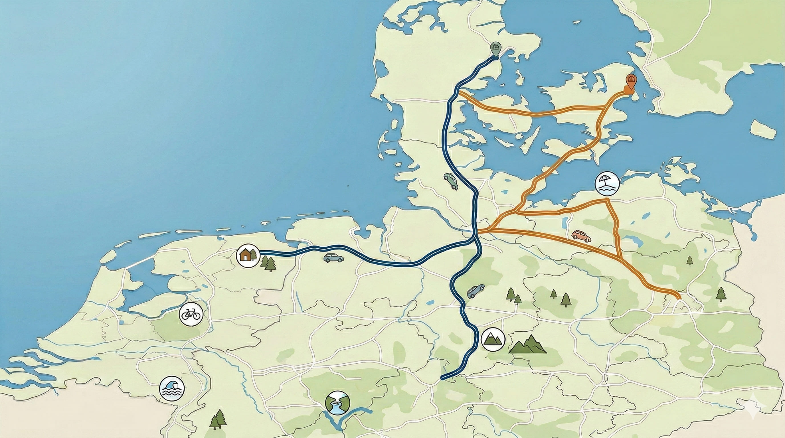 K�r-selv ferie til Landal: Skal I v�lge Tyskland eller Holland?